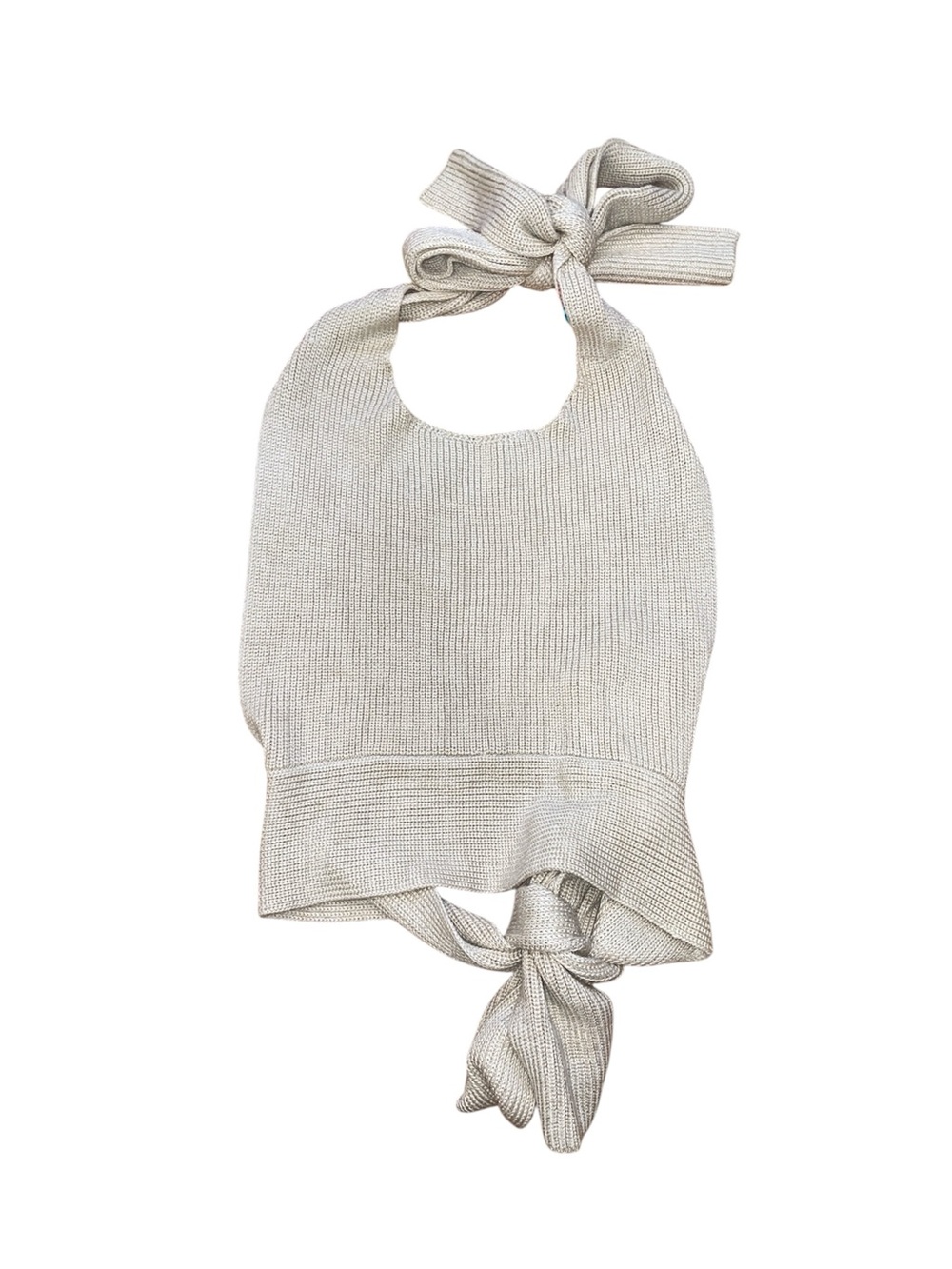 Free people beach knit halter top